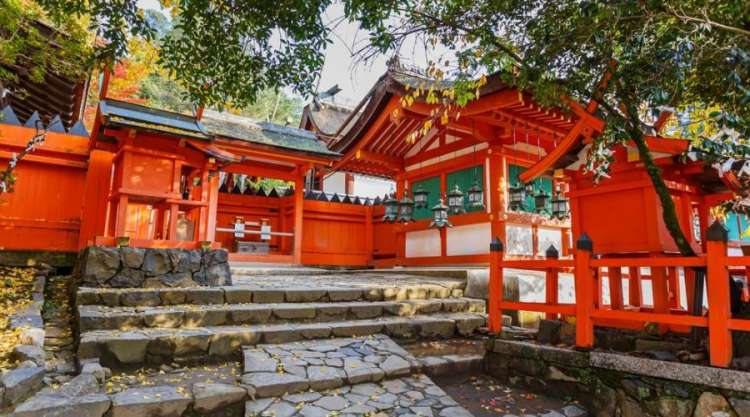 Il Santuario Kasuga Taisha a Nara